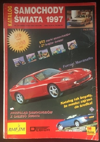 Praca zbiorowa – Samochody świata 1997