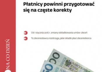 Danuta Denkiewicz – Składki od zleceń