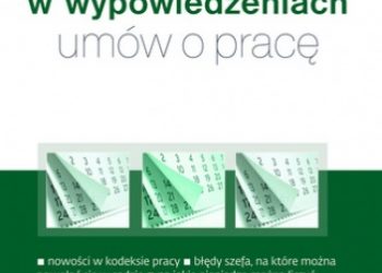 Ewa Drzewiecka – Rewolucja w wypowiedzeniach umów o pracę