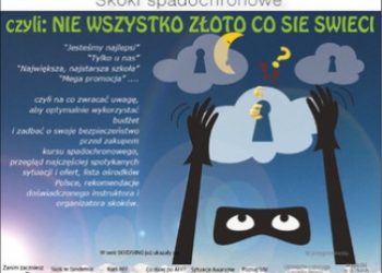 Kucharczyk Iwan Grzegorz – Zanim zaczniesz skoki spadochronowe czyli nie wszystko złoto, co się świeci