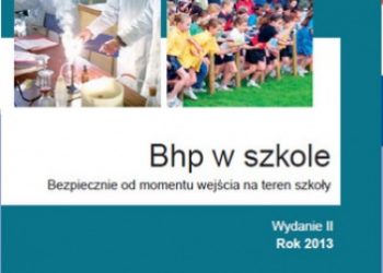Celuch Małgorzata – BHP w szkole, Bezpiecznie od momentu wejscia na teren szkoły