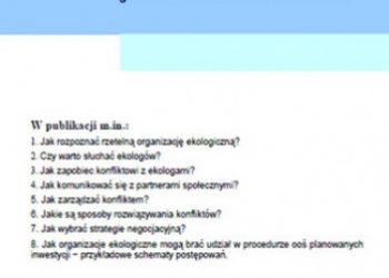 Praca zbiorowa – Konflikty ekologiczne -jak sobie z nimi radzić