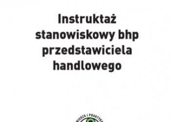Klucha Waldemar – Instruktaż stanowiskowy bhp przedstawiciela handlowego