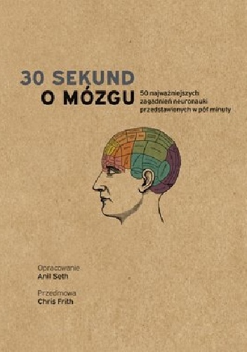 Anil Seth – 30 sekund o mózgu. 50 zagadnień neuronauki przedstawionych w pół minuty