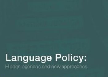 Elana Shohamy – Language Policy. Hidden Agendas and New Approaches
