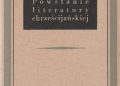 R.J. Wipper – Powstanie literatury chrześcijańskiej