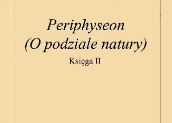 Jan Szkot Eriugena – Periphyseon. Księga II