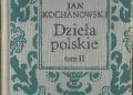 Jan Kochanowski – Dzieła polskie tom II