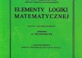 Jan Łukasiewicz – Elementy logiki matematycznej