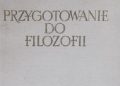 Bolesław Józef Gawecki – Przygotowanie do filozofii