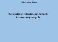 Mieczysław Karaś – Ze studiów leksykologicznych i onomastycznych