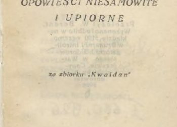 Lafcadio Hearn – Opowieści niesamowite i upiorne